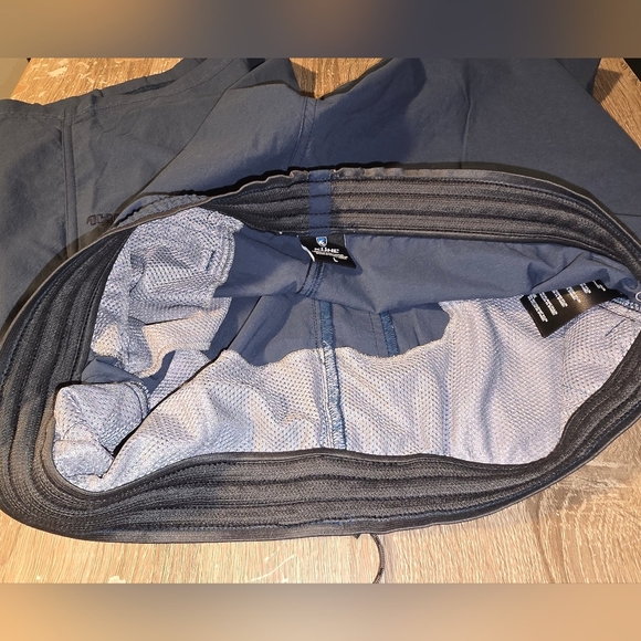 KUHL Slate Pirate Blue Kruiser Casual Hiking Nylon Shorts w/ Pockets Men's L - Picture 7 of 9